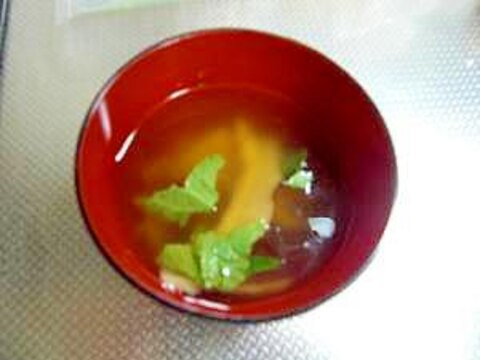 干し椎茸の中華スープ